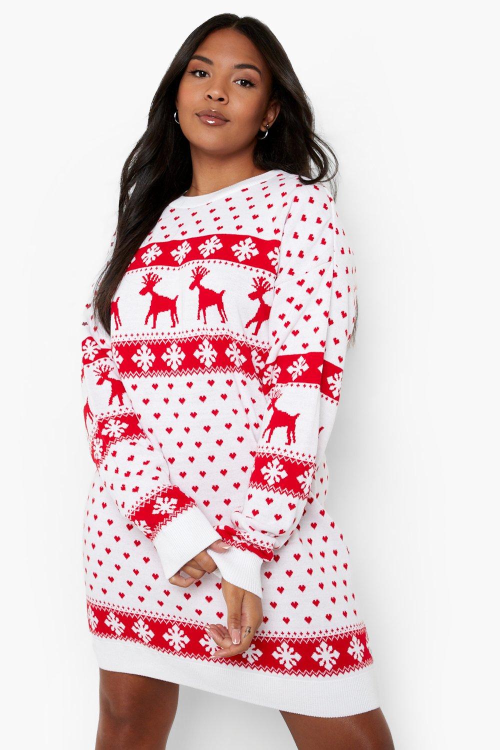 christmas sweater dress